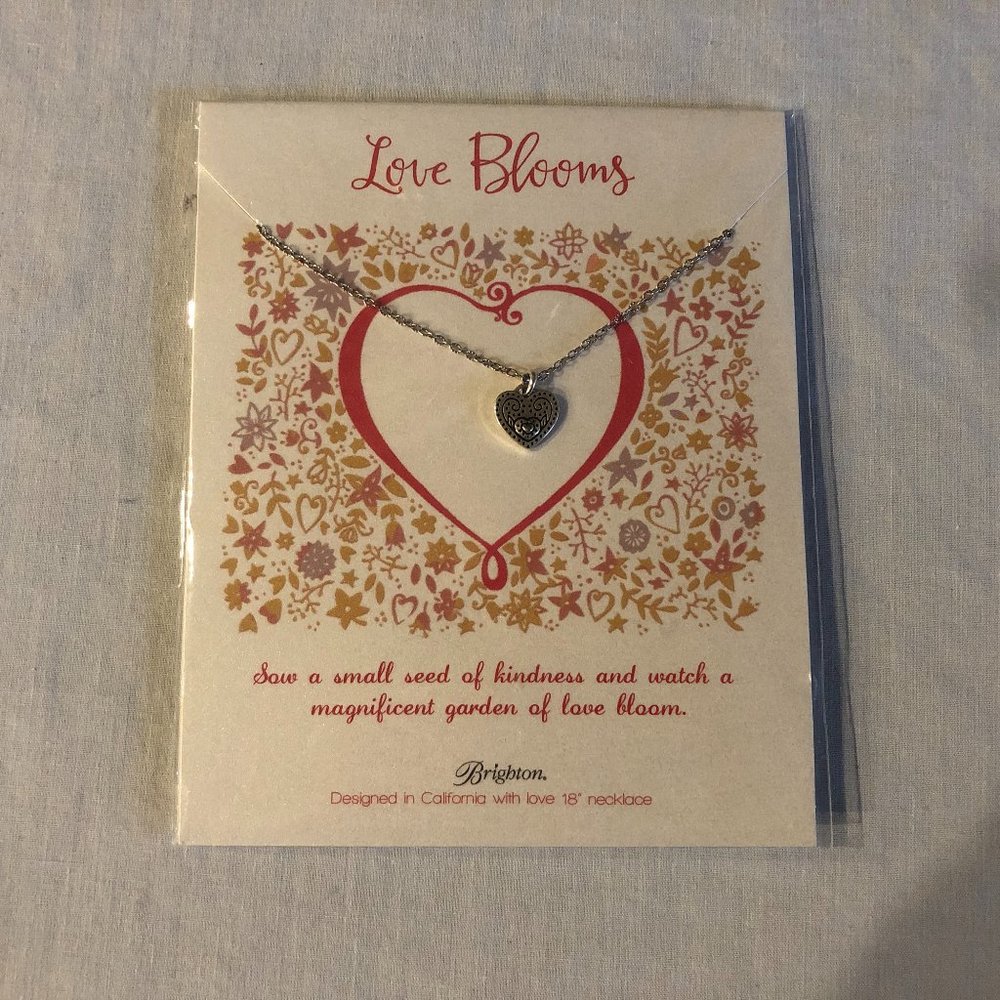 Brighton “Love Blooms” 18" Necklace NWT
